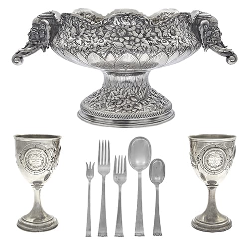 estate consignment sterling silver for auction