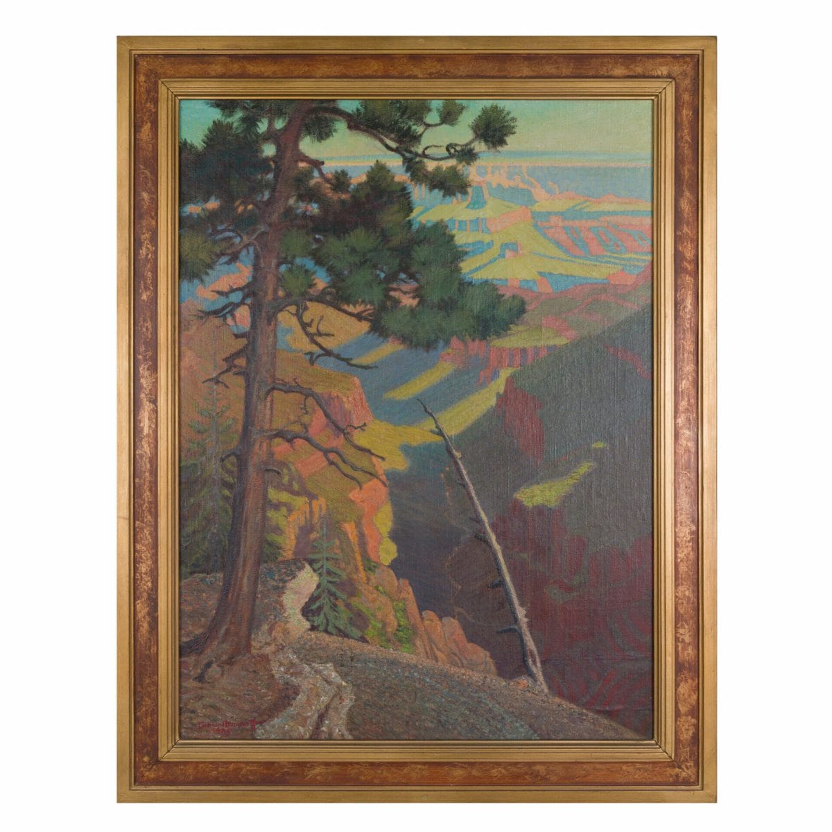Painting by Ferdinand Burgdorff Offered for Auction by Fine Estate, Inc