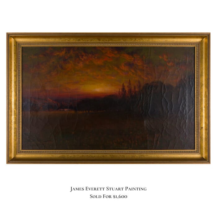 James Everett Stuart Painting Auction by Fine Estate in San Rafael California