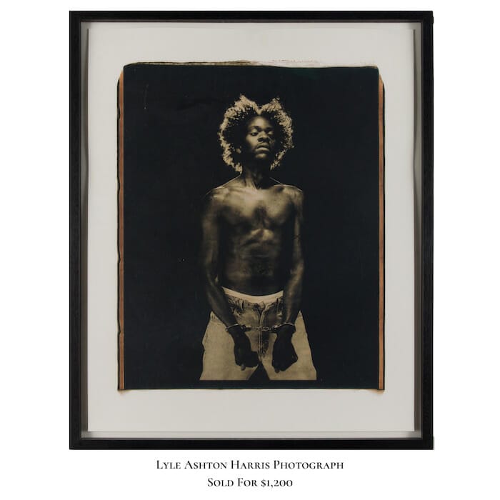 Lyle Ashton Harris Photograph  Auction by Fine Estate in San Rafael California