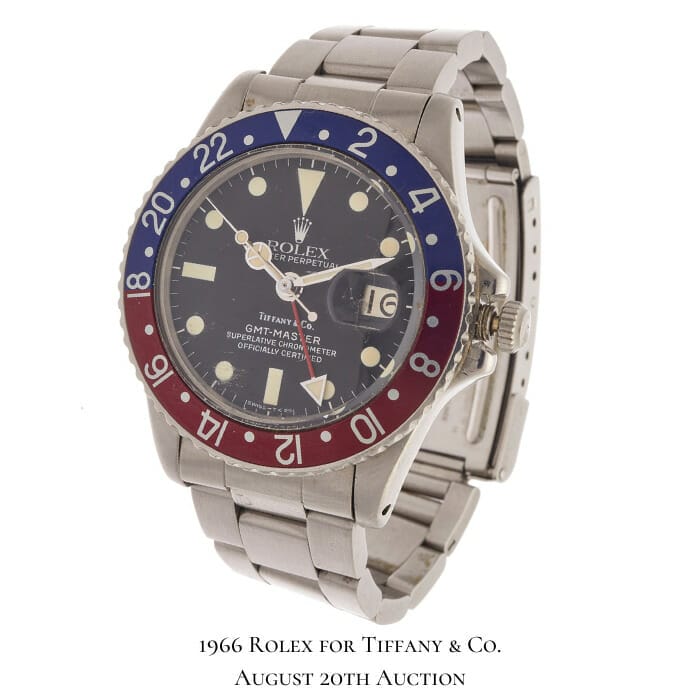Rolex pepsi GMT-Master watch in San Rafael Auction