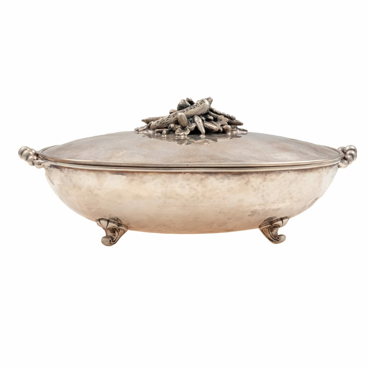 sterling covered bowl for auction in San Rafael California