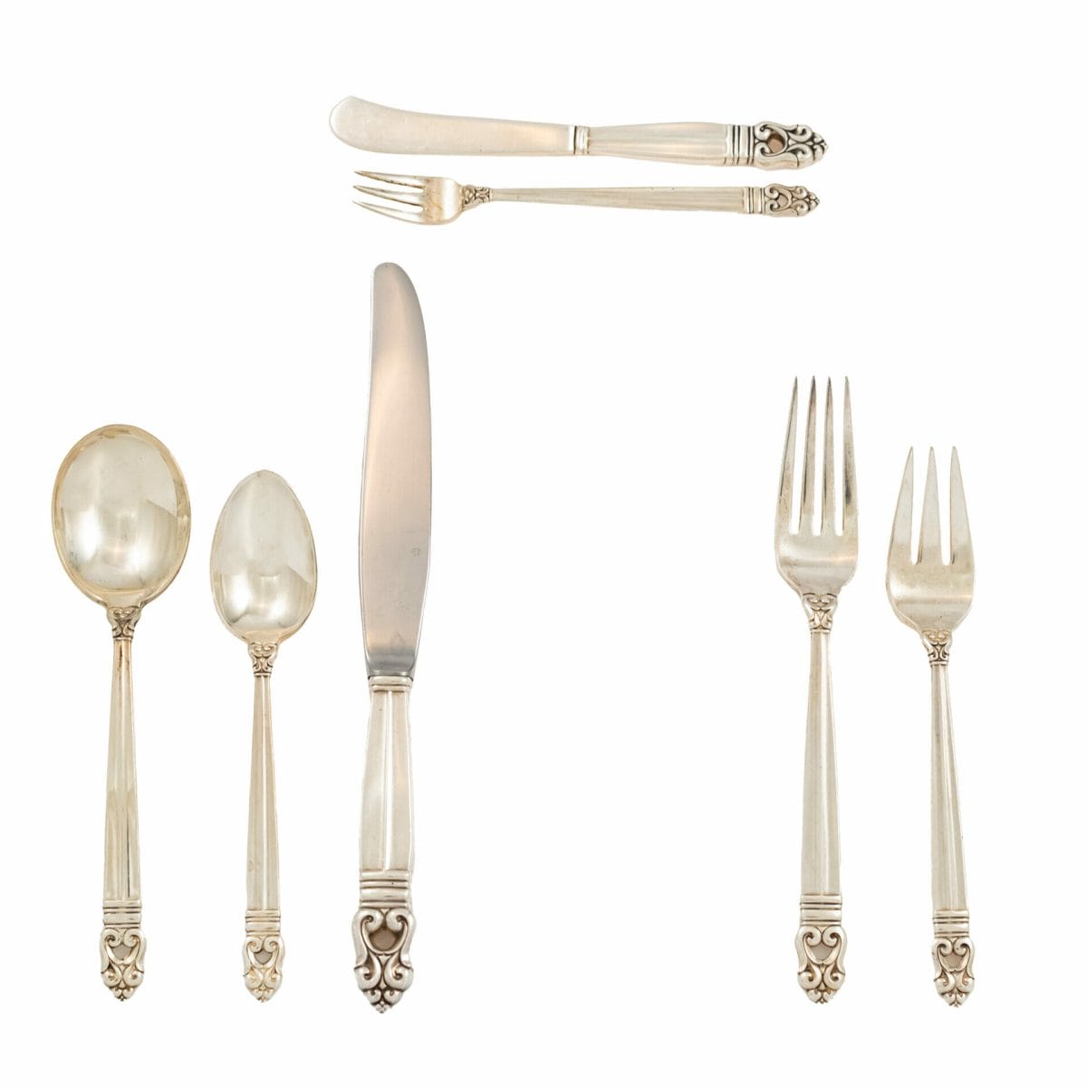 sterling flatware for auction in San Rafael California