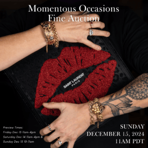 momentous occasions december 15 auction