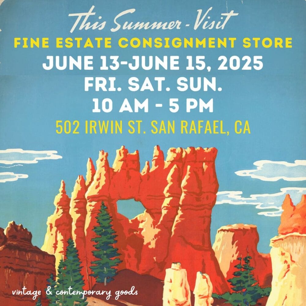estate sale june 13 at our consignment showroom