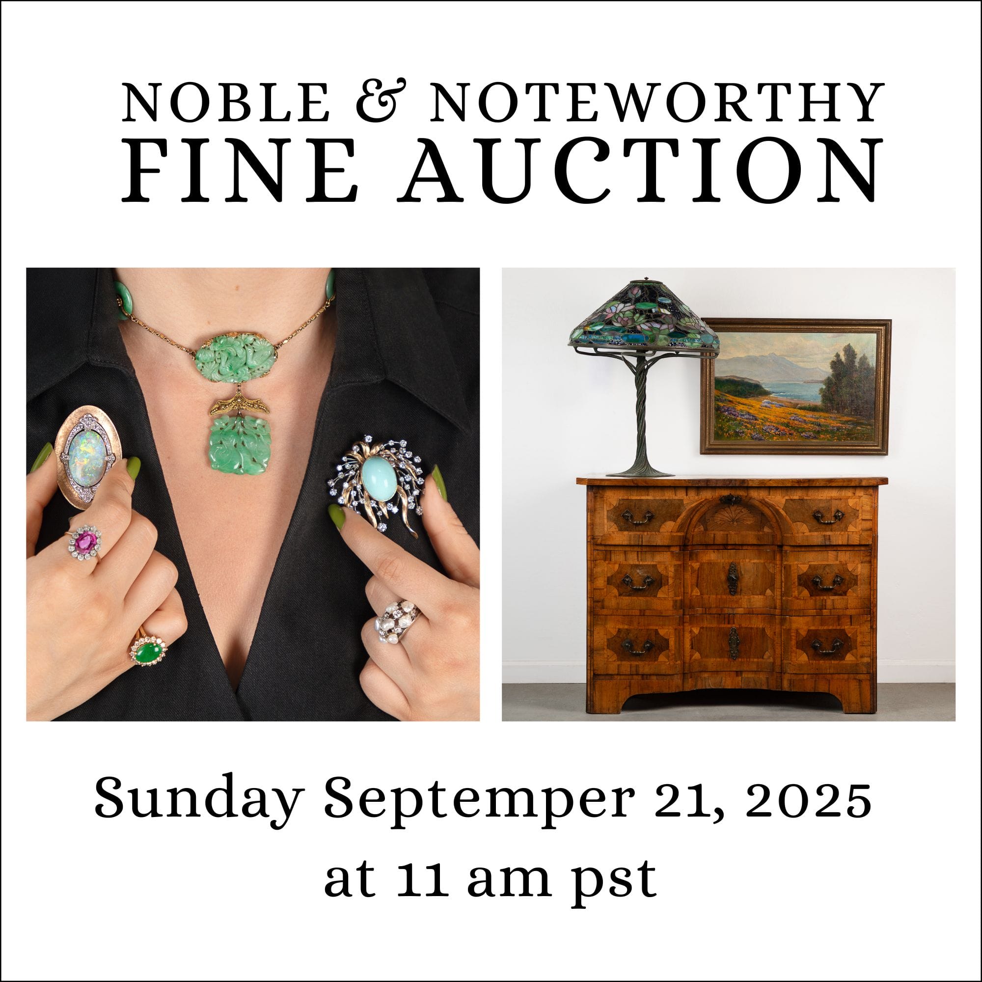 noble and noteworthy fine auction